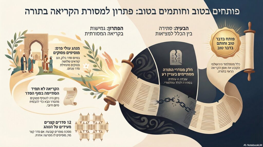 פתיחה וסיום בטוב